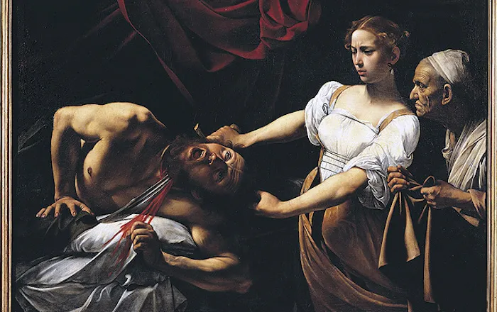 Judith decapitando a Holofernes