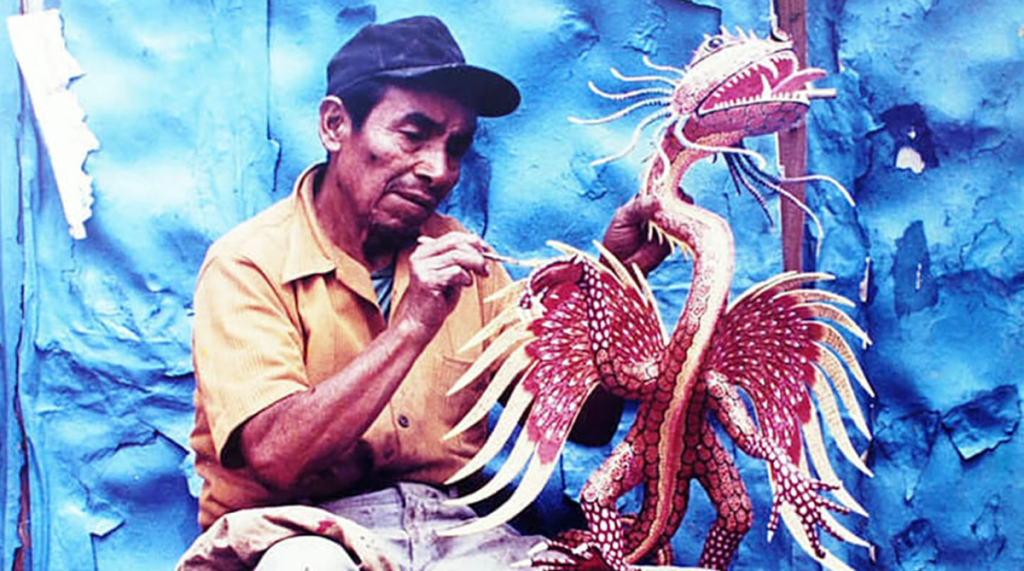 Pedro Linares, creador de los alebrijes.