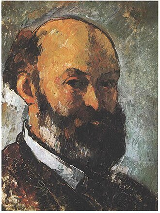 Paul Cézanne autorretrato
