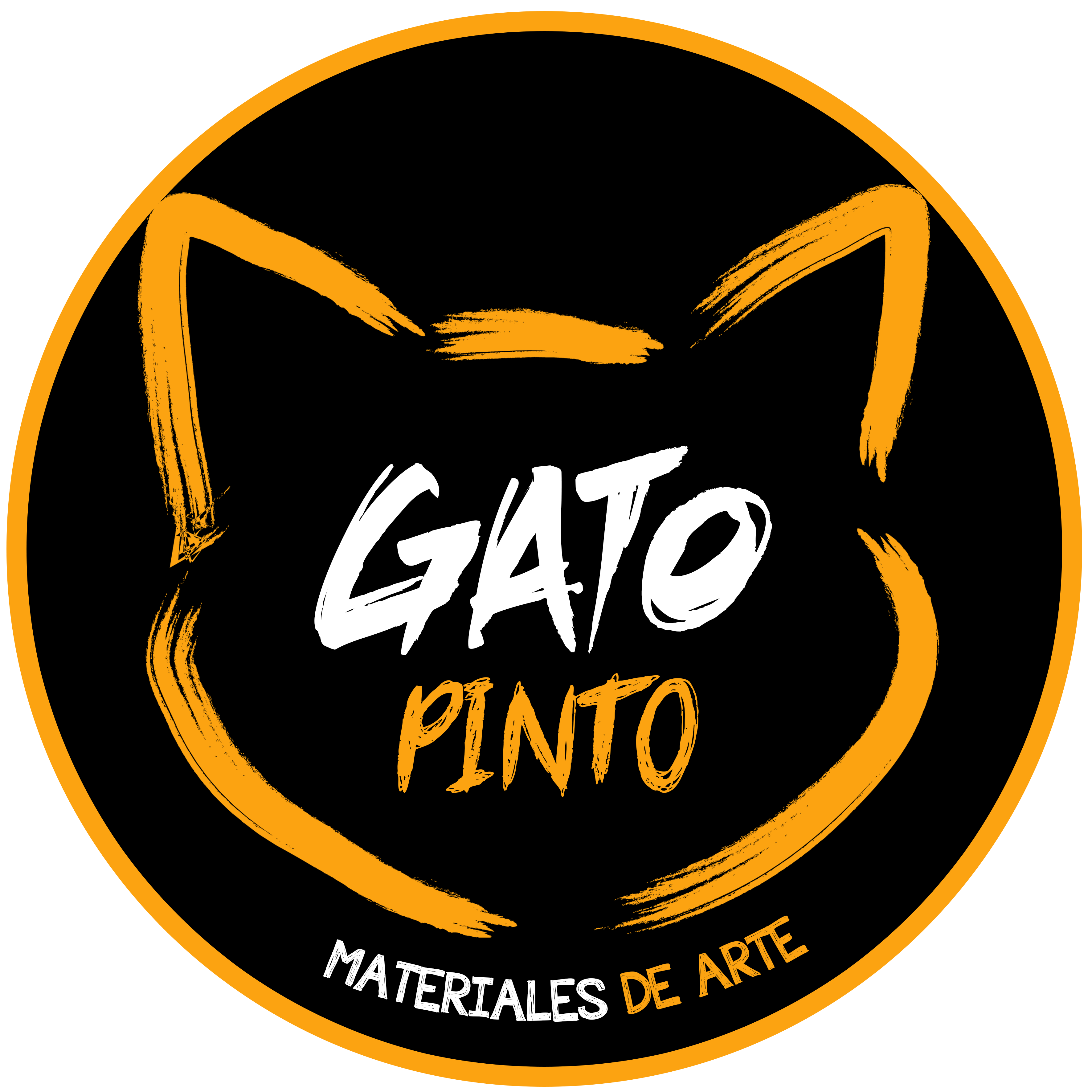 Kit de dibujo para principiantes - Gato Pinto