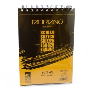 Block Fabriano Esbozo Espiral 14.8x21cm