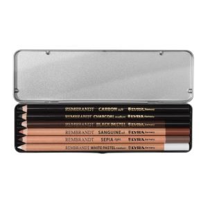 Lápices Para Bocetos Lyra Rembrandt 6pzs