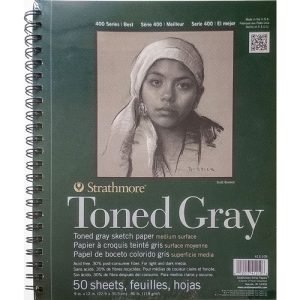 Block Toned Gray, Strathmore 22.9 X 30.5