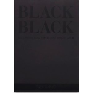 Block Fabriano Black Smooth