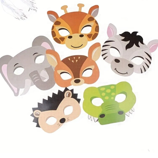 Máscaras de Animales de Papel