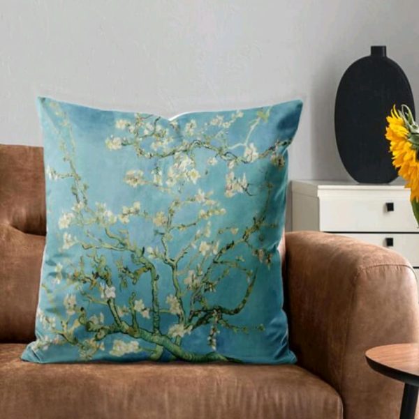 Almohada "Almendro en flor" de Van Gogh