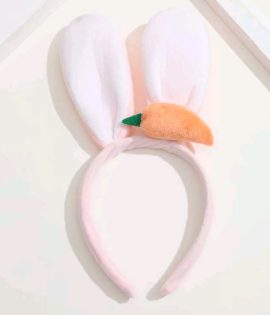 Diadema conejo y zanahoria