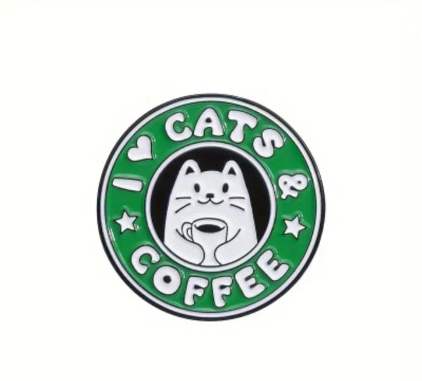 Pin cats y café