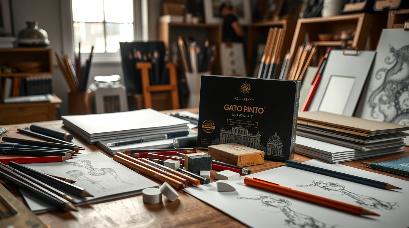 kit de dibujo