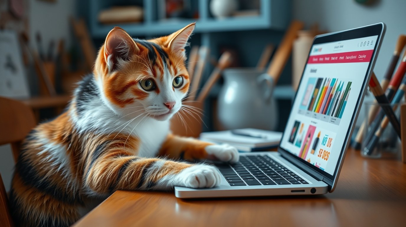 shopping cat