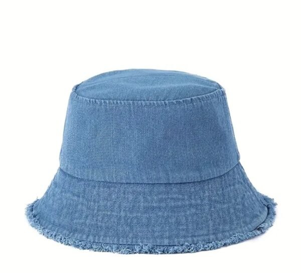 Gorro azul tipo mezclilla