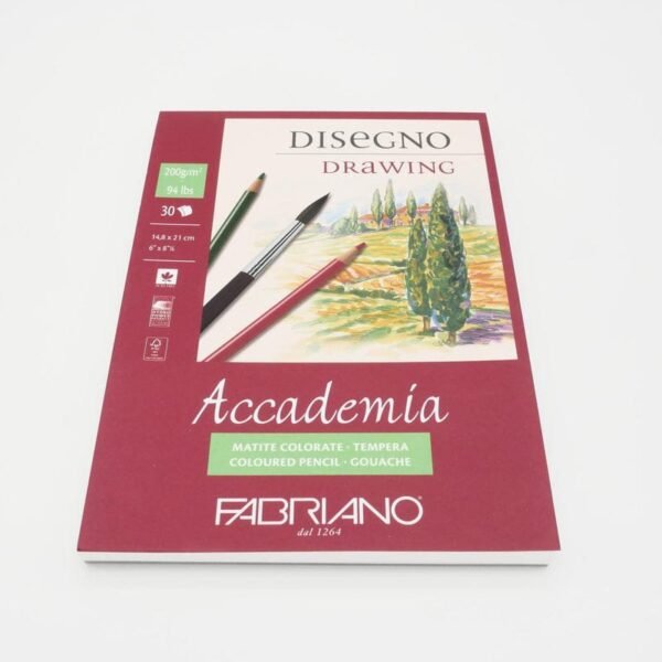 Block Academia Drawing 30h 200gr 14.8x21cm