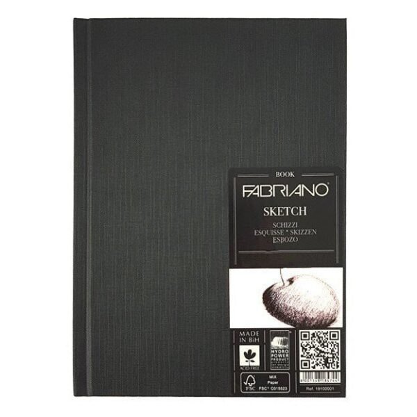 Sketchbook Fabriano Portrait Pasta Dura 80h 110gr 21x29.7cm