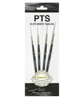 Set Pinceles Pinto PTS Élite White Taklon