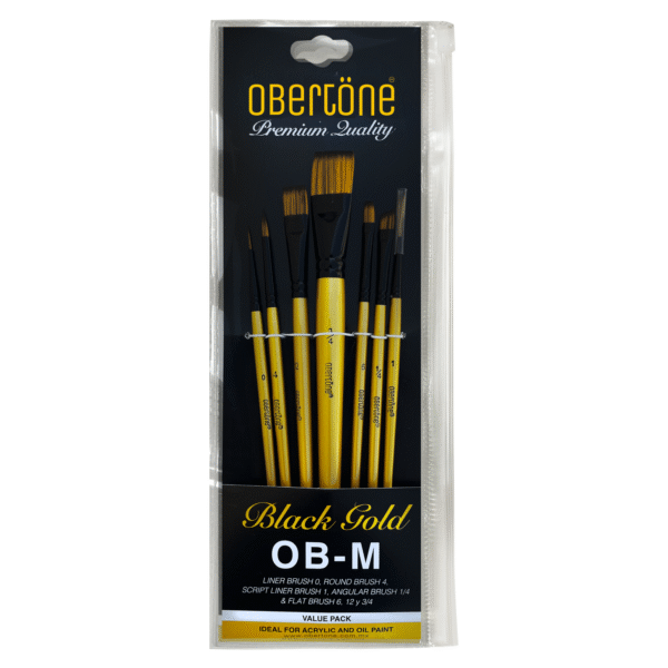 Set Pincel OB-M Obertöne Black Gold Hair Premium