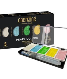 Set 5 Acuarelas Obertöne Pearl Colors Premium
