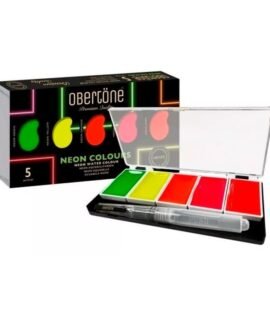 Set 5 Acuarelas Obertöne Neon Colors Premium
